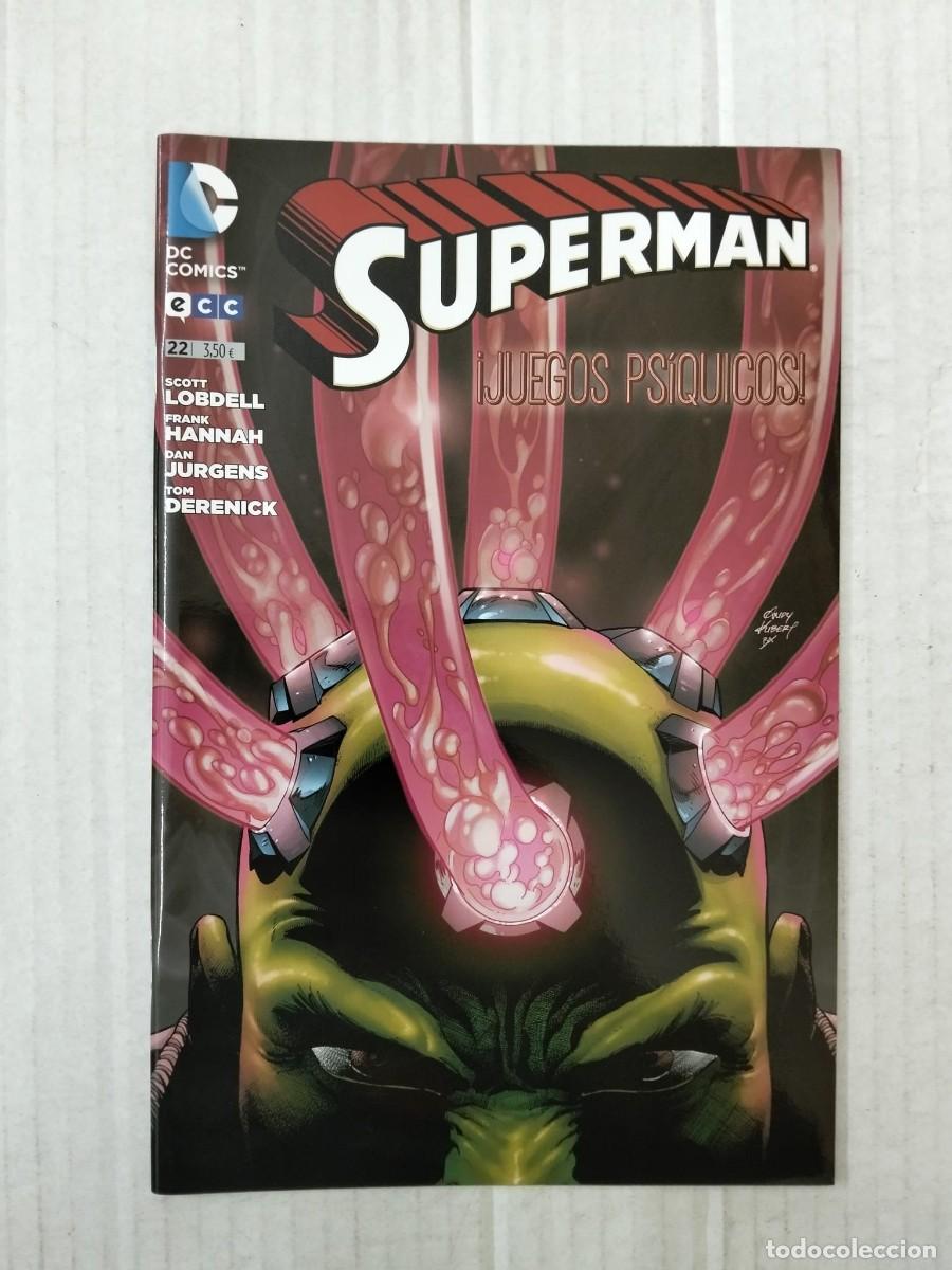 C&oacute;mics: SUPERMAN n&ordm; 22. &iexcl;JUEGOS PS&Iacute;QUICOS! ECC