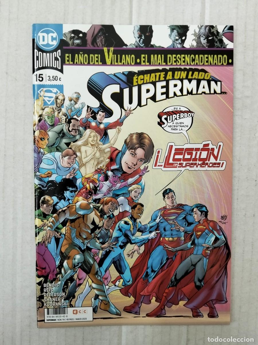 C&oacute;mics: SUPERMAN n&ordm; 15 / 94. EL A&Ntilde;O DEL VILLANO. EL MAL DESENCADENADO. ECC