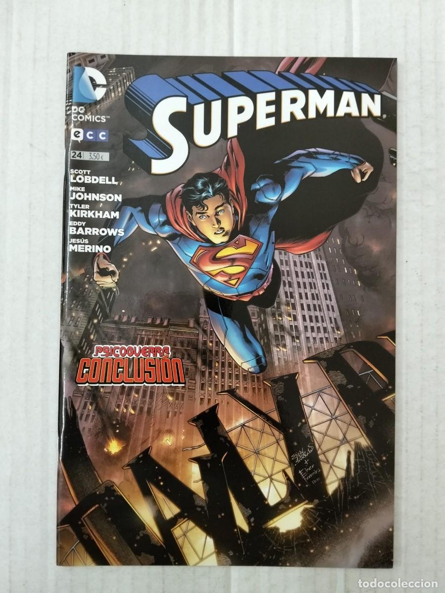 C&oacute;mics: SUPERMAN n&ordm; 24. PSICOGUERRA. CONCLUSI&Oacute;N. ECC