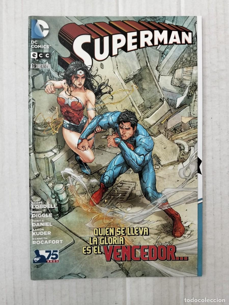 C&oacute;mics: SUPERMAN n&ordm; 19. Lobdell, Diggle, Daniel, Kuder, Rocafort. ECC