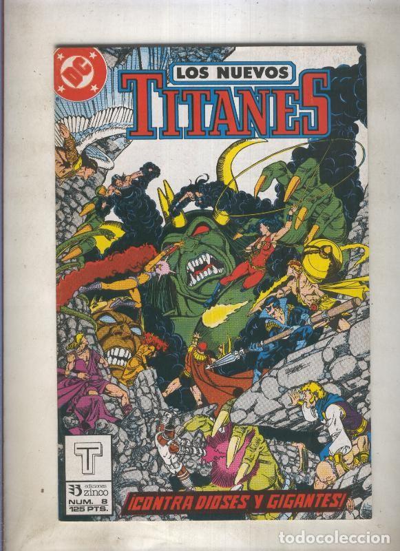 Comics: Nuevos Titanes volumen 2 numero 08 (numerado 3 en trasera) - George Perez