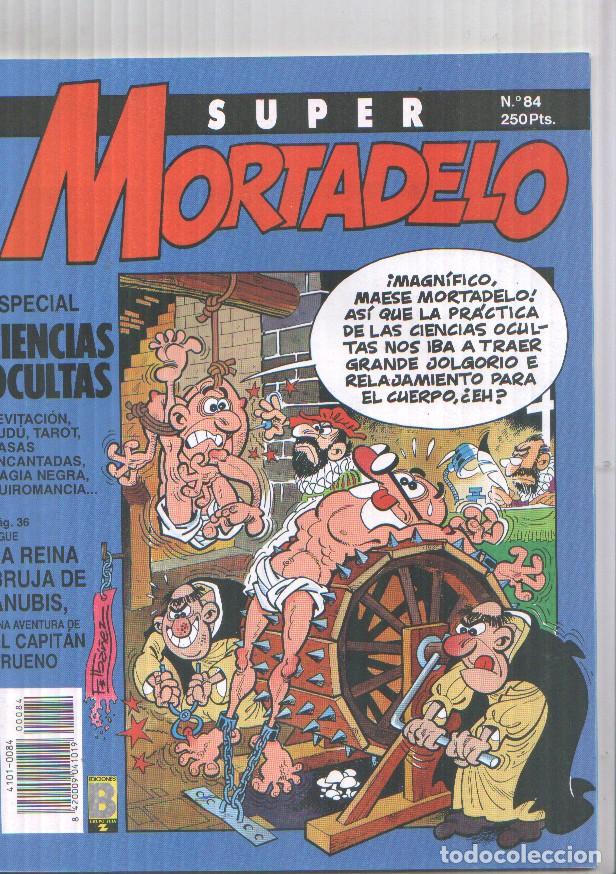 Comics: Super Mortadelo numero 84: segundo episodio de LA REINA BRUJA DE ANUBIS (capitan trueno) - varios