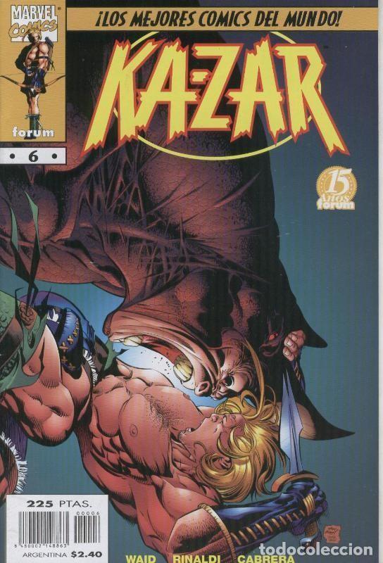 C&oacute;mics: Planeta: Kazar volumen 1 numero 06 - Waid-Rinaldi-Cabrera