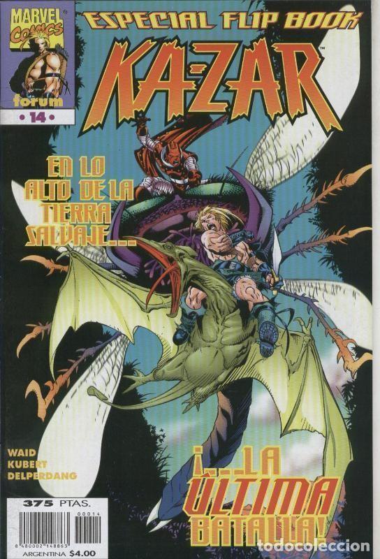 Comics: Planeta: Kazar volumen 1 numero 14, especial Flip Book - Waid-Kubert-Delperdang