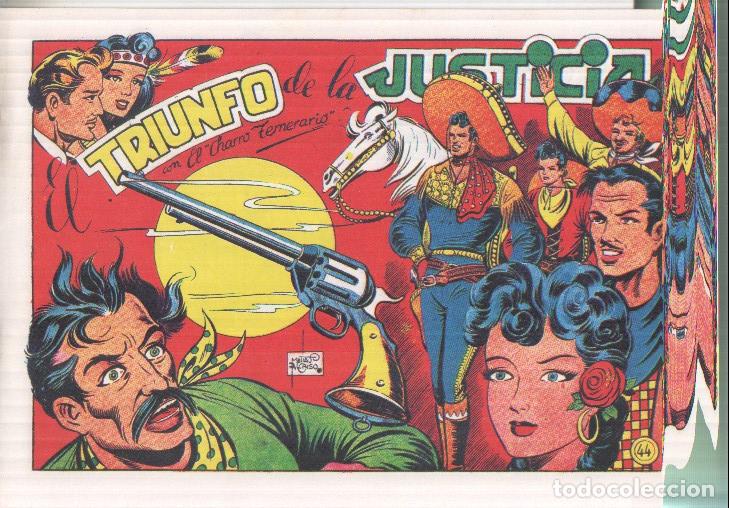 Fumetti: Facsimil El charro temerario numero 44 El triunfo de la justicia - Matias Alonso