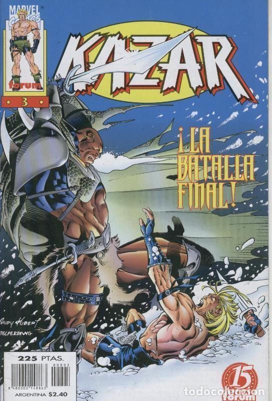 Comics: Planeta: Kazar volumen 1 numero 03 - Waid-Kubert-Delperdang