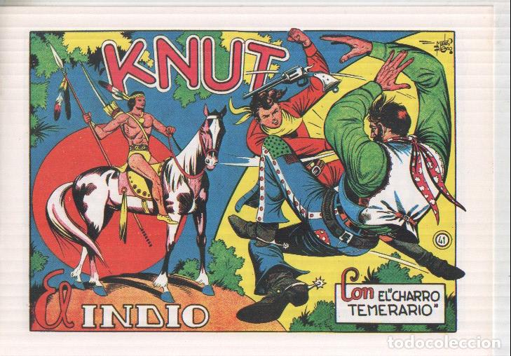 Comics: Facsimil El charro temerario numero 41: Knut el indio - Matias Alonso