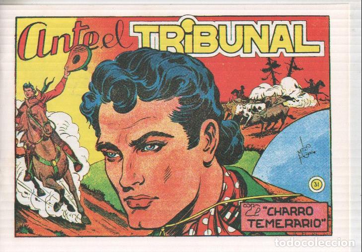 Comics: Facsimil El charro temerario numero 31: Ante el tribunal - Matias Alonso