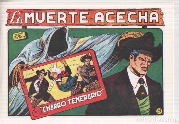 Comics: Facsimil El charro temerario numero 29: La muerte acecha - Matias Alonso