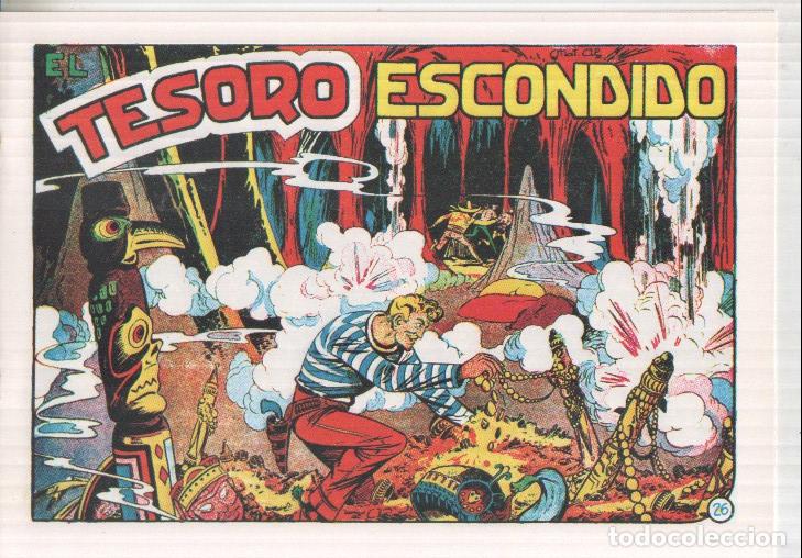 Comics: Facsimil El charro temerario numero 26: El tesoro escondido - Matias Alonso