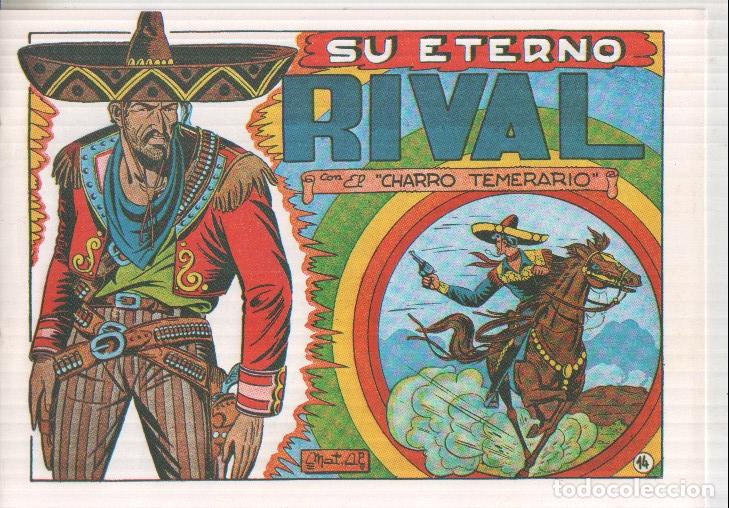 Comics: Facsimil El charro temerario numero 14: Su eterno rival - Matias Alonso
