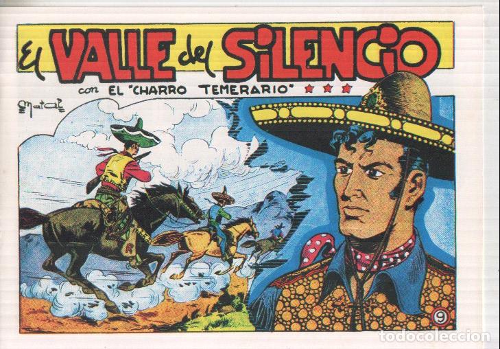 Comics: Facsimil El charro temerario numero 09: El valle del silencio - Matias Alonso