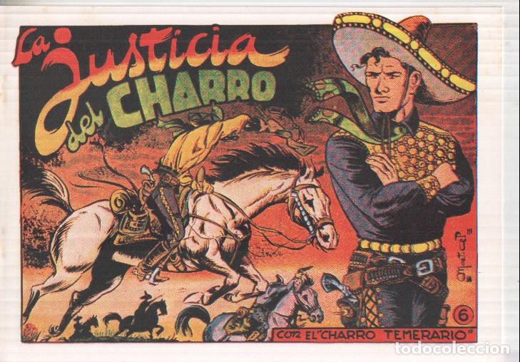 Comics: Facsimil El charro temerario numero 06: La justicia del charro - Matias Alonso