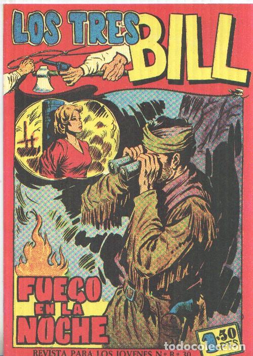 Comics: Facsimil: Los Tres Bill numero 03: Fuego en la noche