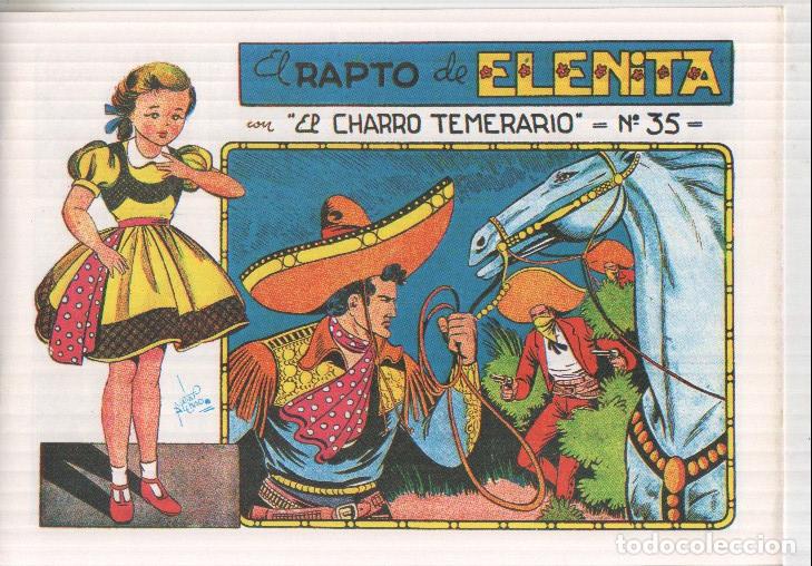 Comics: Facsimil El charro temerario numero 35: El rapto de Elenita - Matias Alonso