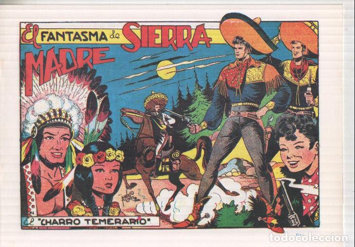 Comics: Facsimil El charro temerario numero 37: El fantasma de Sierra Madre - Matias Alonso