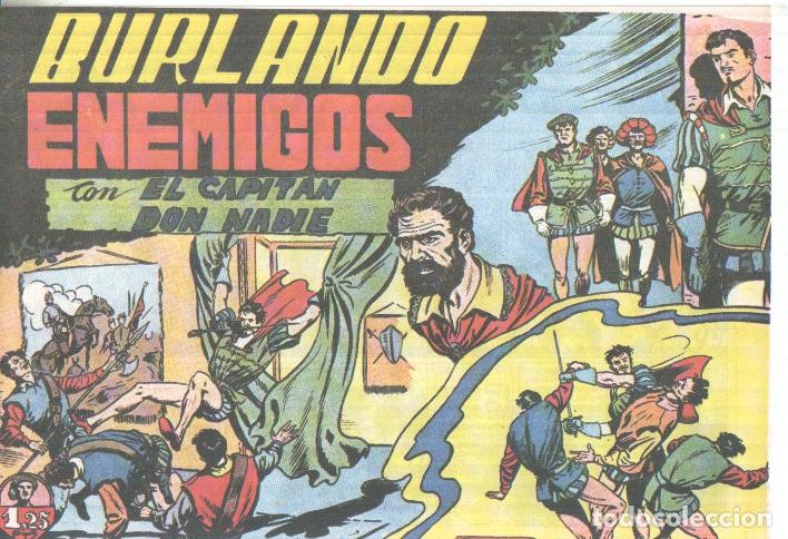 Comics: Facsimil: El Capitan don Nadie numero 14 Burlando enemigos - Jose Ortiz