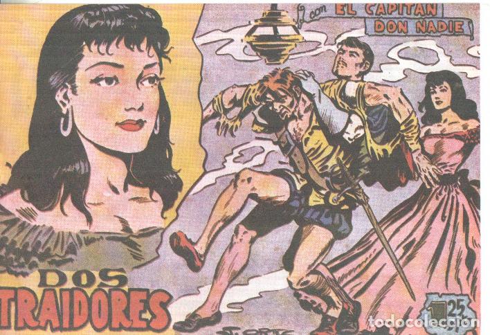 Comics: Facsimil: El Capitan don Nadie numero 12:; Dos traidores - Jose Ortiz