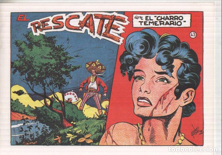 Comics: Facsimil El charro temerario numero 43: El rescate - Matias Alonso