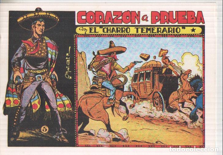 Comics: Facsimil El charro temerario numero 05: Corazon a prueba - Matias Alonso