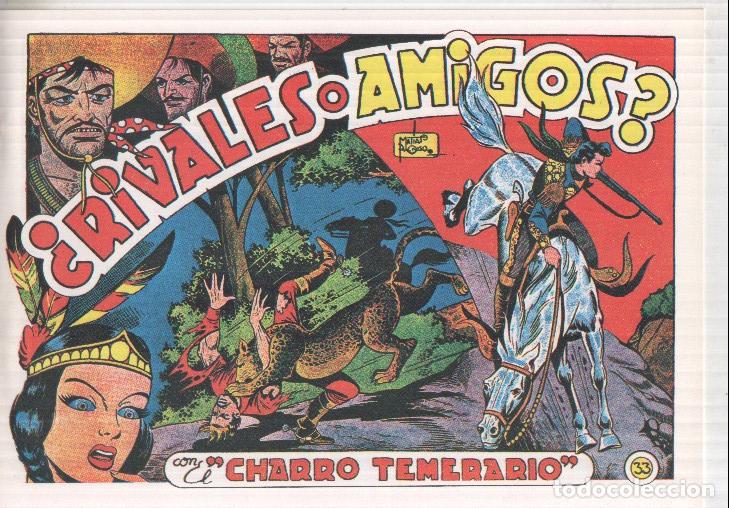 Comics: Facsimil El charro temerario numero 33: Rivales o amigos - Matias Alonso