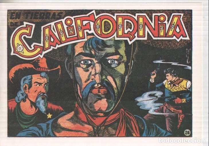 Comics: Facsimil El charro temerario numero 28: El tierras de California - Matias Alonso