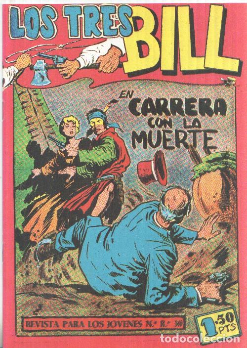 Comics : Facsimil: Los Tres Bill numero 04: Carrera con la muerte