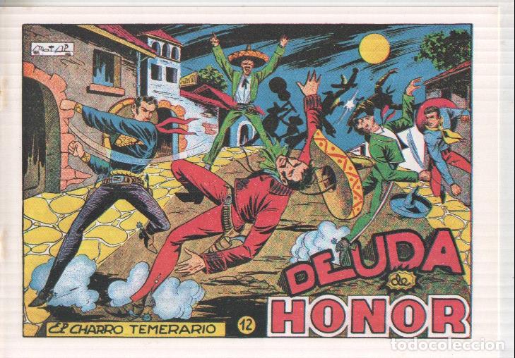 Comics: Facsimil El charro temerario numero 12: Deuda de honor - Matias Alonso