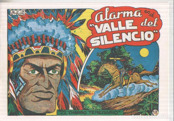 Comics: Facsimil El charro temerario numero 18: Alarma en el valle del silencio - Matias Alonso