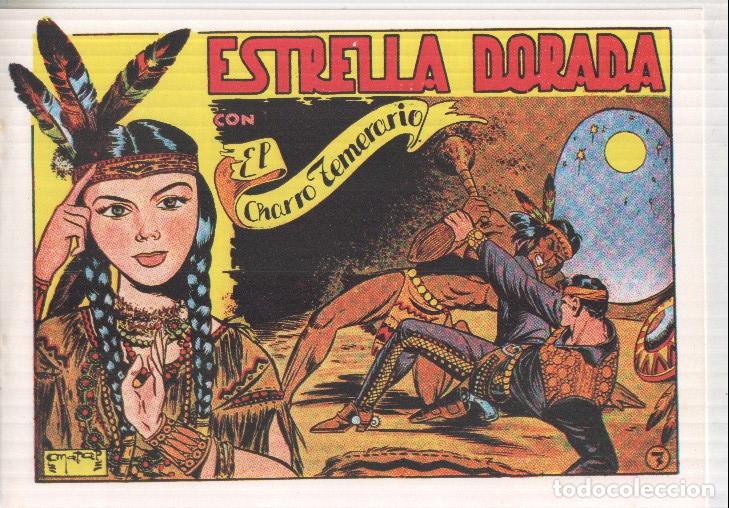 Comics: Facsimil El charro temerario numero 07: Estrella dorada - Matias Alonso