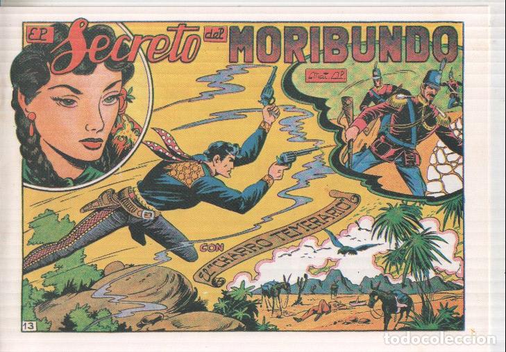 Comics: Facsimil El charro temerario numero 13:; El secreto del moribundo - Matias Alonso