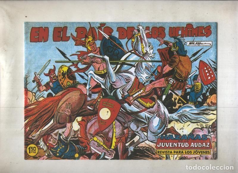 Comics: Facsimil: Haza&ntilde;as de la Juventud Audaz 04: En el pais de los Uchimes - Matias Alonso