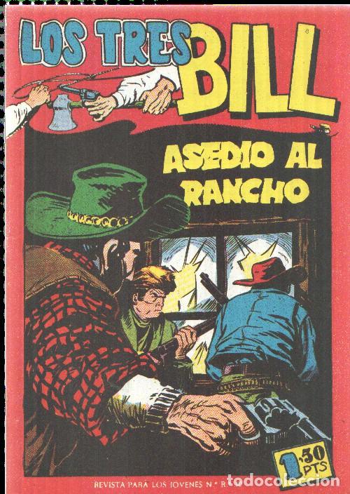 Comics: Facsimil: Los Tres Bill numero 22: Asedio al rancho