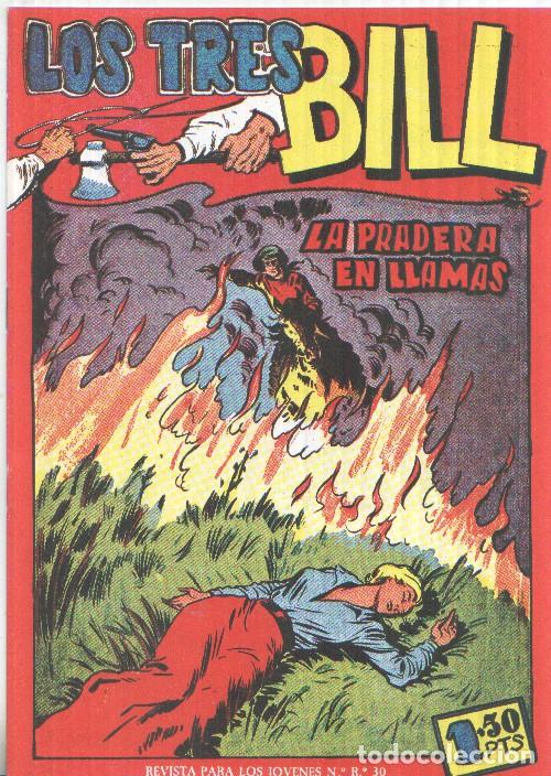 Comics: Facsimil: Los Tres Bill numero 11: La pradera en llamas