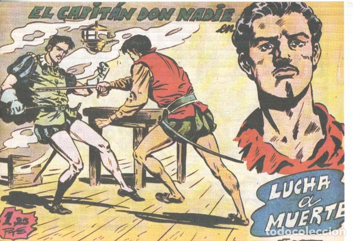 C&oacute;mics: Facsimil: El Capitan don Nadie numero 13: Lucha a muerte - Jose Ortiz