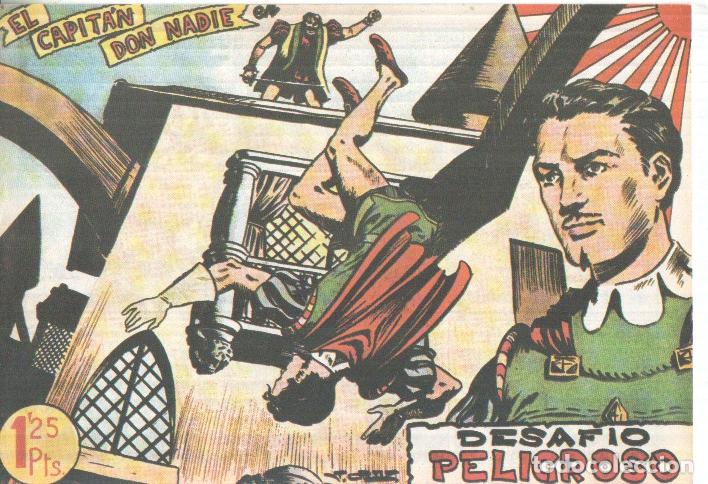 C&oacute;mics: Facsimil: El Capitan don Nadie numero 10: Desafio peligroso - Jose Ortiz
