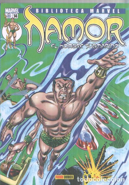 Comics: Panini: Biblioteca Marvel: Namor el hombre submarino numero 14 - varios