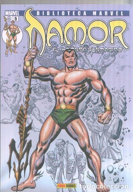 Comics: Panini: Biblioteca Marvel: Namor el hombre submarino numero 05 - varios