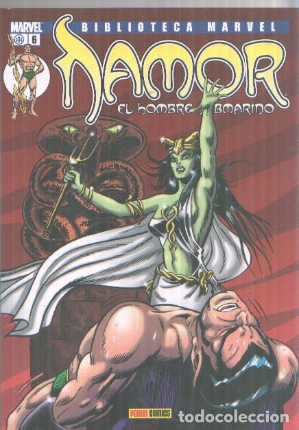 C&oacute;mics: Panini: Biblioteca Marvel: Namor el hombre submarino numero 06 - varios