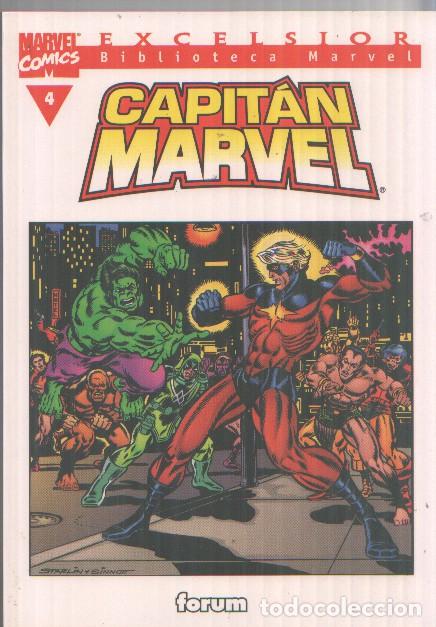 Comics : Panini:Capitan Marvel numero 04: Excelsior Biblioteca Marvel: - varios
