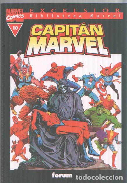 Comics: Panini:Capitan Marvel numero 10: Excelsior Biblioteca Marvel: - varios