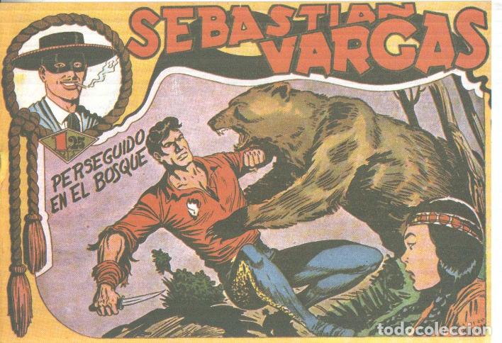 Comics : Facsimil: Sebastian Vargas el renegado numero 15: Perseguidos en el bosque - Jose Ortiz