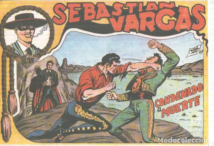 Comics : Facsimil: Sebastian Vargas el renegado numero 13: Condenado a muerte - Jose Ortiz