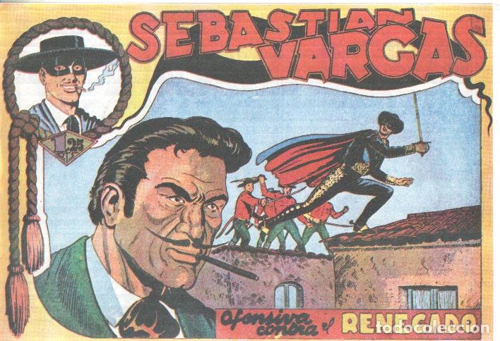 Comics : Facsimil: Sebastian Vargas el renegado numero 05: Ofensiva contra el renegado - Jose Ortiz