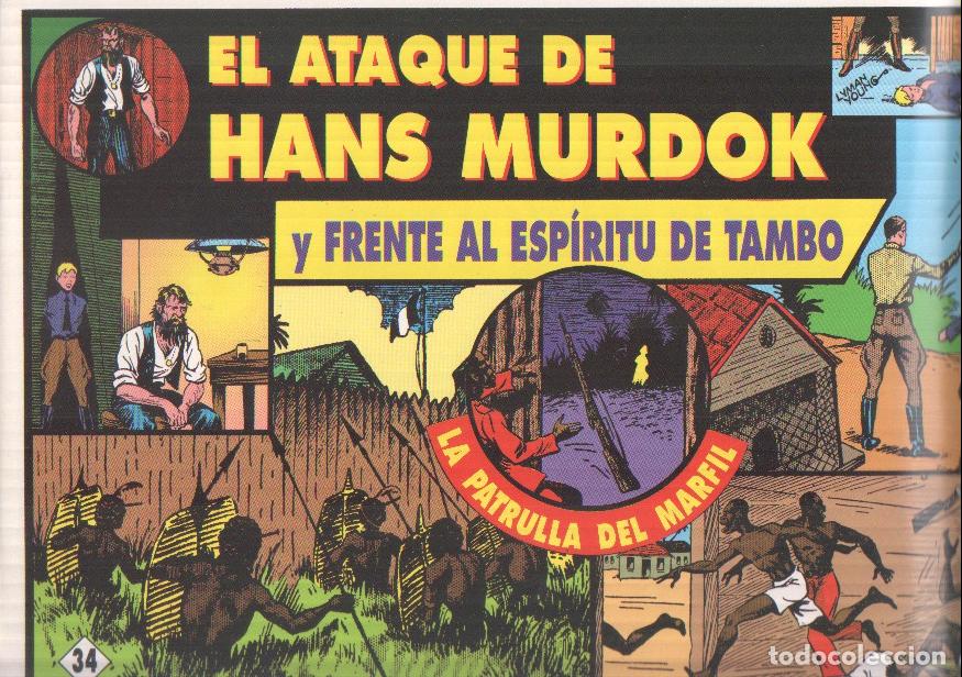 Comics: Tim Tyler's Luck: Jorge y Fernando numero 34: Tiras diarias del 19.8.1935 al 12.10.1935 - Lyman Youn