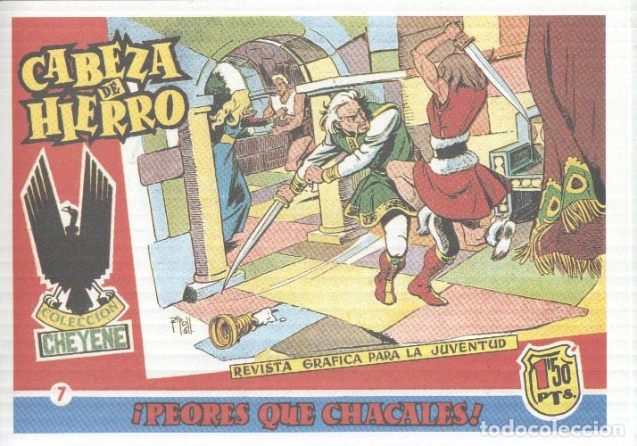 Comics: Facsimil: Cabeza de Hierro numero 07: Peores que chacales - Ripoll