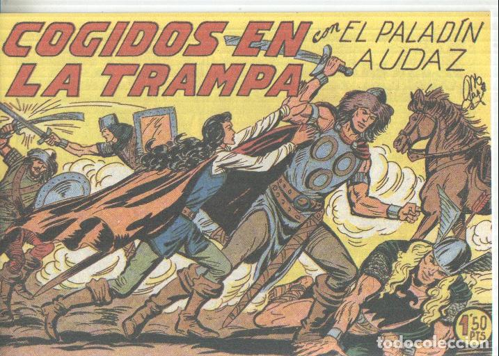 Comics: Facsimil: El Paladin Audaz numero 16: Cogidos ern la trampa - Manuel Gago