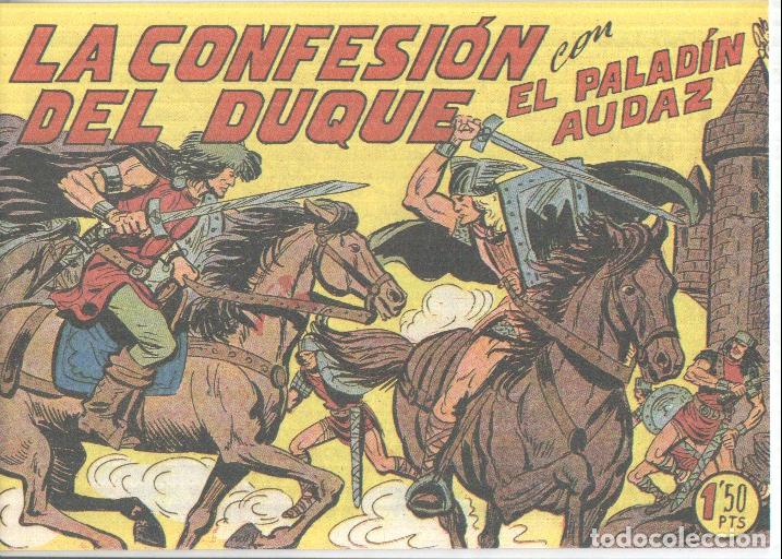 Comics: Facsimil: El Paladin Audaz numero 14: La confesion del duque - Manuel Gago