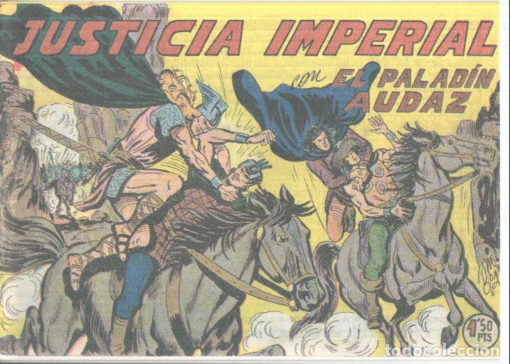 Comics: Facsimil: El Paladin Audaz numero 24: Justicia imperial - Manuel Gago