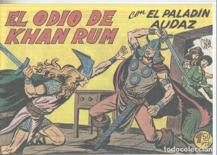 Comics: Facsimil: El Paladin Audaz numero 27: El odio de Khan Rum - Manuel Gago
